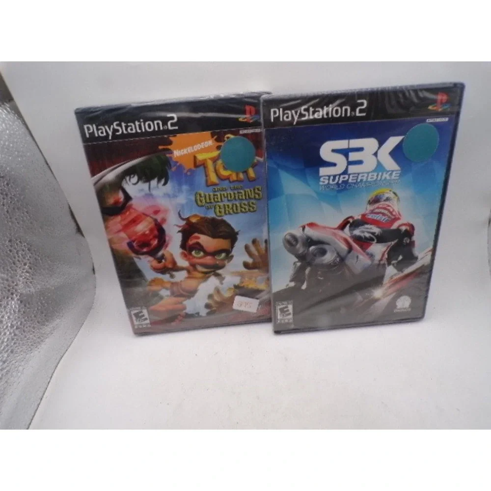 Sony PlayStation 2 PS2 Game Lot Tak Guardians of Gross SBK‎ Superbike Sealed NEW